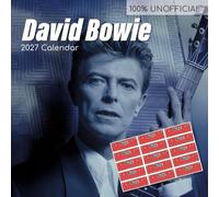 TGSC | David Bowie 2027 Calendar with Stickers | Home & Office Planner