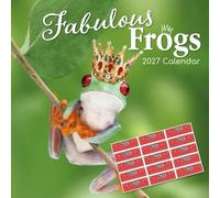 TGSC | Fabulous Frogs 2027 Calendar with Stickers | Home & Office Planner