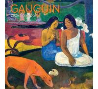 TGSC | Gauguin 2026 Calendar 16 Month (Sept 2025-Dec 2026) Family Square Wall Calendar 2026 UK | Planner with Large Grid for Home or Office Organisation - Art 2026/2025 Calendar UK