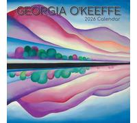 TGSC | Georgia O'Keeffe 2026 Calendar 16 Month (Sept 2025-Dec 2026) Family Square Wall 2026 UK | Planner with Large Grid for Home or Office Organisation - Art 2026/2025 UK