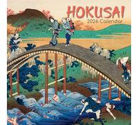 TGSC | Hokusai 2026 Calendar 16 Month (Sept 2025-Dec 2026) Family Square Wall Calendar 2026 UK | Planner with Large Grid for Home or Office Organisation - Art 2026/2025 Calendar UK