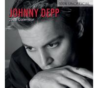 TGSC | Johnny Depp 2026 Calendar 16 Month Family Square Wall 2026 UK | Planner with Large Grid for Home or Office Organisation - Celebrity Icons 2026/2025 UK