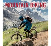 TGSC | Mountain Biking 2026 Calendar 16 Month Family Square Wall 2026 UK | Planner with Large Grid for Home or Office Organisation - Lifestyle 2026/2025 UK