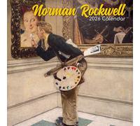 TGSC | Norman Rockwell 2026 Calendar 16 Month (Sept 2025-Dec 2026) Family Square Wall Calendar 2026 UK | Planner with Large Grid for Home or Office Organisation - Art 2026/2025 Calendar UK