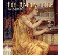 TGSC | Pre-Raphaelites 2026 Calendar 16 Month (Sept 2025-Dec 2026) Family Square Wall Calendar 2026 UK | Planner with Large Grid for Home or Office Organisation - Art 2026/2025 Calendar UK