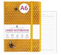TGSC | Queen Bee A6 Notebook | Journal Notebook Lined to Unleash Creativity - Premium Journal for Writers, Students & Professionals - Inspiring A6 Lined Notebooks for Women & Everyday Ideas & Notes
