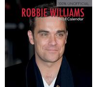 TGSC | Robbie Williams 2026 Calendar 16 Month Family Square Wall Calendar 2026 UK | Planner with Large Grid for Home or Office Organisation - Celebrity Icons 2026/2025 Calendar UK