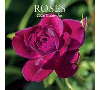 TGSC | Roses 2026 Calendar 16 Month (Sept 2025-Dec 2026) Family Square Wall Calendar 2026 UK | Planner with Large Grid for Home or Office Organisation - 2026/2025 Calendar UK