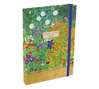 TGSC Stationery Set - Klimt Sticky Notes & Lined Pad Folder - Various Sizes, Designs - Journal Notebook Ideal for Office, School, Lined Sticky Note Essential Notebook