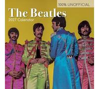 TGSC | The Beatles 2026-2027 Calendar, 16-Month Square Wall Calendar (Sept 2026-Dec 2027), UK Planner with Iconic Band Photography, Home or Office Organiser | 30 x 30 cm