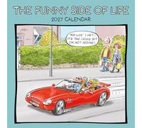 TGSC | The Funny Side of Life Rainbow 2026-2027 Calendar, 16-Month Square Wall Calendar (Sept 2026-Dec 2027), UK Planner with Rainbow Designs, Home or Office Organiser | 30 x 30 cm