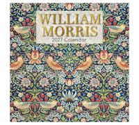 TGSC | William Morris 2026-2027 Calendar, 16-Month Square Wall Calendar (Sept 2026-Dec 2027), UK Planner with Decorative Arts, Home or Office Organiser | 30 x 30 cm