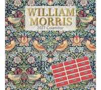 TGSC | William Morris 2027 Calendar with Stickers | Home & Office Planner