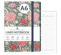 TGSC | William Morris Cray A6 Notebook | Journal Notebook Lined to Unleash Creativity | Premium Journals for Women, Students and Professionals | Inspiring A6 Lined Notebooks for Women & Everyday Ideas