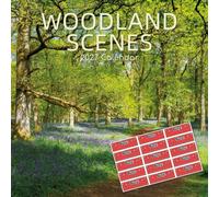 TGSC | Woodland Scenes 2027 Calendar with Stickers | Home & Office Planner