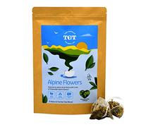TGT Natural Herbal Tea Blend Made in Germany | 15 Whole Leaf Biodegradable Teabags | With Camomile and Linden Flower | Immune System | Caffeine-Free | 13 Alpine Flower & Herbs