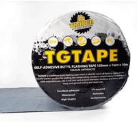 Tgtape - Professional Heavy Duty Anthracite Grey Butyl Flashing Tape Flashband - Lead Alternative - 75mm X 5M