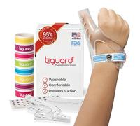 TGuard AeroThumb Thumb Sucking Stopper Kit - Thumb Sucking, Biting & Licking Deterrent for Babies to Toddlers - Thumb Guard for Sucking Prevention & Treatment - Small (Ages 4 under, less than 40 lbs)