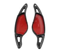 TGUQANM Car shift paddles Compatible With BMW For G30 G31 2017-2021 For X4 G02 X5 G05 X7 G07 2019-2021 Car Steering Wheel Shift Paddle Shifter Extension Parts Accessories(Carbon Fiber Black)