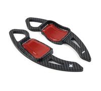 TGUQANM Car shift paddles Compatible With VW For Golf For MK6 R R20 2009 2010 2011 2012 2013 2014 Car Steering Wheel Controller Paddle Shifter Extension Parts Accessories(Carbon Fiber Black)