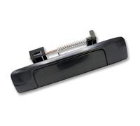 TGUQANM Door Handle Pull Compatible with for Ranger 2012 2013 2014 2015 2016 2017 2018 2019 2020 2021 Exterior Tail Gate Door Handle Chrome Black(Black,Without Hole)