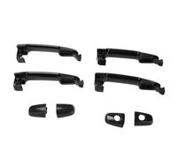 TGUQANM Door Handle Pull Compatible with Toyota for Highlander 2001 2002-2007 for Matrix 2003-2004 Front Rear Left Right Outside Exterior Door Handle 4 PCS 69211AA010