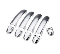 TGUQANM Door Handle Shell Compatible with Transporter for T5 for T6 1Set ABS Chrome Door Handle Covers Trim Car Parts Accessories Modification Replacement