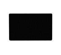 TGUS 100 Pcs Metal Business Cards Blank Laser Engraved, smoothly Message Blank Business Cards Aluminum Alloy, Marking and Engraving Metal Personal Business Cards, for Gift DIY, Black, free size