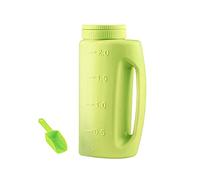 TGUS Spreader Hand Held with Adjustable Hole Size Handy, Hand-Held Spreader, Shaker for Fertiliser Lawn See d Grit Rock Salt to Deice Insec t repellent, Spreader(Green), free size