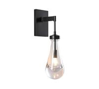 TGVFRIOO American Crystal Wall Lamp Light In The Bedroom Luxury Modern Simple Creative Water Drop Art Living Room Decorative Lamp