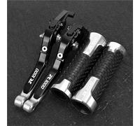 TGVSELPJ Motorcycle Part 7/8" 22MM Motorcycle Extendable Adjustable Clutch Brake Levers Controller Lever Handle for Suzuki GSXR1000 GSX-R GSXR 1000 2001-2004 K1 K2 K3 K4(Black1)