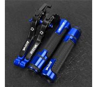 TGVSELPJ Motorcycle Part Brake Clutch Levers Motorcycle Parts Handles Adjustable Folding Extendable for Suzuki DR650S DR650SE DR 650 DR650 S SE 1994-2010(Blue)