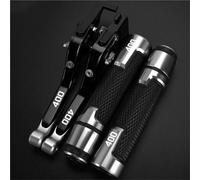 TGVSELPJ Motorcycle Part Brake Clutch Levers Motorcycle Parts Handles Adjustable Folding Extendable for H-onda CB1 CB400F 1989 1990 1991(Black3)