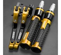 TGVSELPJ Motorcycle Part Clutch Levers Hand Grips Handlebar Ends CNC for Y-AMAHA XS1100S XS 1100 1978 1979 1980 1981 1982 1983 1984 1985 Motorcycle Brake Kit(Yellow)