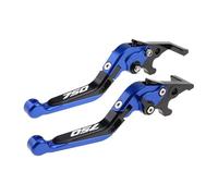 TGVSELPJ Motorcycle Part Control Handles Motorcycle Accessories Adjustable Pivot Brake Clutch Levers for H-onda for Nighthawk CB750 1991-2008 CB 750(Blue)