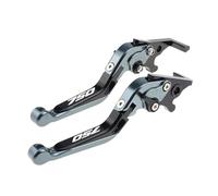 TGVSELPJ Motorcycle Part Control Handles Motorcycle Accessories Adjustable Pivot Brake Clutch Levers for H-onda for Nighthawk CB750 1991-2008 CB 750(Grey)