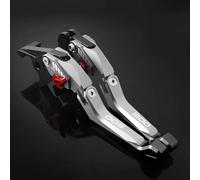 TGVSELPJ Motorcycle Part Control Handles Motorcycle Accessories Adjustable Pivot Brake Clutch Levers for H-onda CB500F CB 500F CB500 F 2013-2021(Silver)