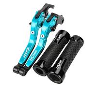 TGVSELPJ Motorcycle Part Enhanced Riding Experience Motorcycle Brake Clutch Levers Handlebar Controls for CFMOTO 300SR 2021-2023 300 SR(Blue 1)