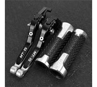 TGVSELPJ Motorcycle Part Enhanced Riding Experience Motorcycle Brake Clutch Levers Handlebar Controls for Y-AMAHA MT15 MT-15 2005-2023(Black2)