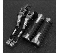 TGVSELPJ Motorcycle Part Enhanced Riding Experience Motorcycle Brake Clutch Levers Handlebar Controls for H-onda VFR800F 2002-2017(Black1)