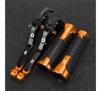TGVSELPJ Motorcycle Part Enhanced Riding Experience Motorcycle Brake Clutch Levers Handlebar Controls for H-onda CBR250R 2011-2024(Orange)