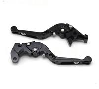TGVSELPJ Motorcycle Part for H-onda CB1000R for Neo Sport for Cafe CB1000 R 2008-2016 Motorcycle Tuning CNC Adjustable Folding Brake Clutch Handle Lever(Black- Silver)