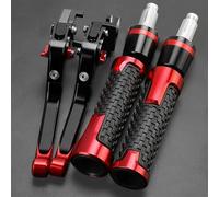 TGVSELPJ Motorcycle Part for H-onda CB125R Lever CB125 R CB 125 2011-2015 2016 2017 2018 2020 2021 2019 Brake Levers Handlebar Grips Ends Motorcycle Handle Clutch(Black red)