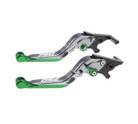 TGVSELPJ Motorcycle Part Motorcycle Accessories Adjustable Control Handles Pivot Brake Clutch Levers for H-onda for Nighthawk CB750 1991-2008(Green)