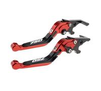 TGVSELPJ Motorcycle Part Motorcycle Accessories Adjustable Control Handles Pivot Brake Clutch Levers for H-onda for Nighthawk CB750 1991-2008(Black- Silver)