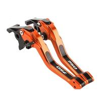 TGVSELPJ Motorcycle Part Motorcycle Accessories Parts Clutch Levers Brake Adjustable Handle Set for H-onda CB750 for Nighthawk 1991-2008(Orange)