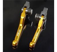 TGVSELPJ Motorcycle Part Motorcycle Accessory Control Handle Bar Brake Levers Parts Pivot Clutch for Y-AMAHA TTR250 TTR 250 1993 1994 1995 1996 1997(Yellow)