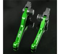 TGVSELPJ Motorcycle Part Motorcycle Accessory Control Handle Bar Brake Levers Parts Pivot Clutch for Y-AMAHA TTR250 TTR 250 1993 1994 1995 1996 1997(Green)