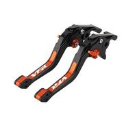 TGVSELPJ Motorcycle Part Motorcycle Adjustable Clutch Brake Levers Controller Lever Handle Motorcycles for H-onda VFR800 for Interceptor 800/VFR 1998-2001(Black1)