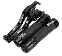 TGVSELPJ Motorcycle Part Motorcycle Brake Clutch Levers Handlebar Controls Enhanced Riding Experience for Suzuki GS500 GS 500 1989-2001 2002 2003 2004 2005 2006(Black2)